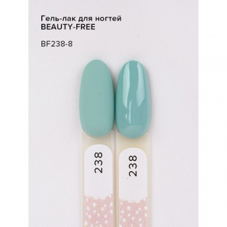 Гель-лак BEAUTY-FREE №238, Stone Rose, 4 мл