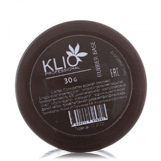 Klio Professional, Каучуковая база, 30 г