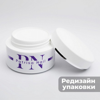 Patrisa Nail, Акриловая пудра, белая, 40 г