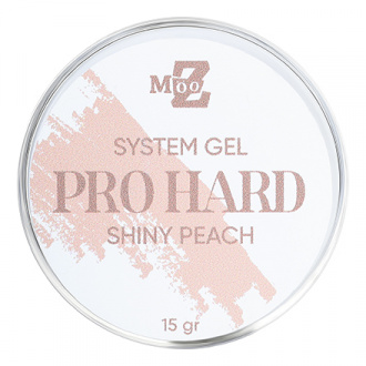 MOOZ, Трехфазный гель Pro Shiny Peach, 15 г