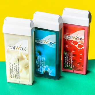 Italwax, Воск в картридже «Белый шоколад», 4 шт.