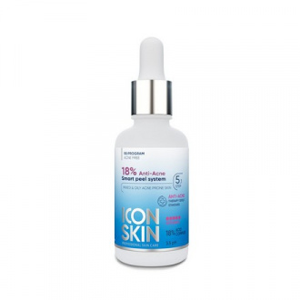 Icon Skin, Пилинг для лица 18% Anti-Acne, 30 мл