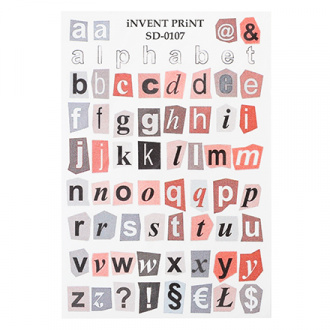 iNVENT PRiNT, Слайдер-дизайн №IPN-12, 5 шт.