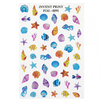 iNVENT PRiNT, Слайдер-дизайн №IPN-16, 5 шт.