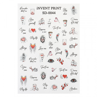 iNVENT PRiNT, Слайдер-дизайн №IPN-29, 5 шт.