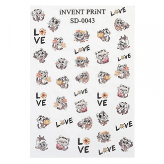 iNVENT PRiNT, Слайдер-дизайн №IPN-33, 5 шт.