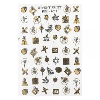 iNVENT PRiNT, Слайдер-дизайн №IPN-36, 5 шт.