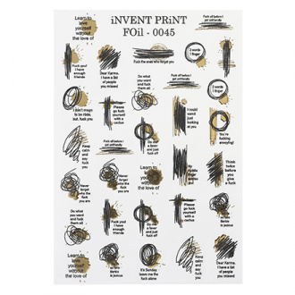 iNVENT PRiNT, Слайдер-дизайн №IPN-40, 5 шт.