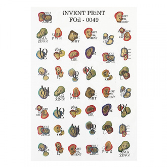 iNVENT PRiNT, Слайдер-дизайн №IPN-49, 5 шт.