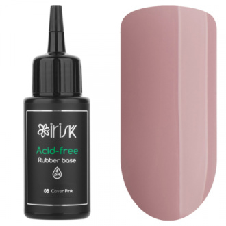 IRISK, База каучуковая бескислотная Acid-free Rubber Base (08 Cover Pink), 50 мл