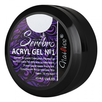 Serebro, Acryl Gel №01, 45 мл