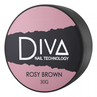 Diva Nail Technology, База French Rosy Brown, 30 г