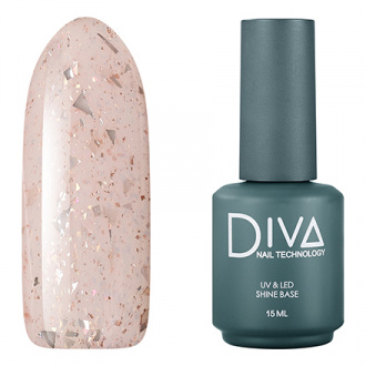 Diva Nail Technology, База Shine №8, 15 мл