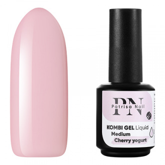 Patrisa Nail, Kombi Gel Liquid Medium Cherry Yogurt, 16 мл