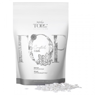 Italwax, Воск горячий для депиляции в гранулах Top Line, Crystal, 750 г