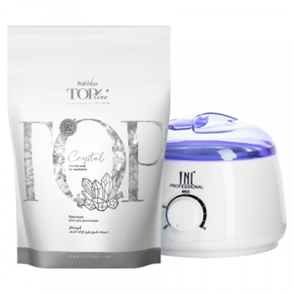 Italwax, Воск горячий для депиляции в гранулах Top Line, Crystal, 750 г