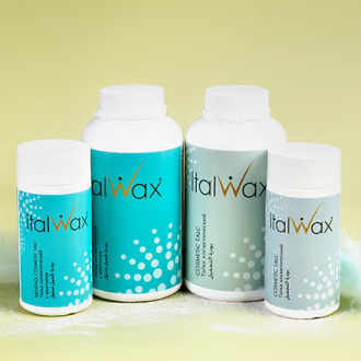 Italwax, Тальк косметический с ментолом, 150 г