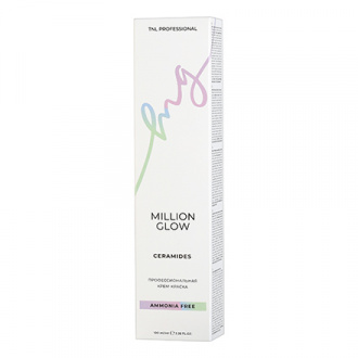 TNL, Крем-краска для волос Million Glow Ammonia Free 7.0