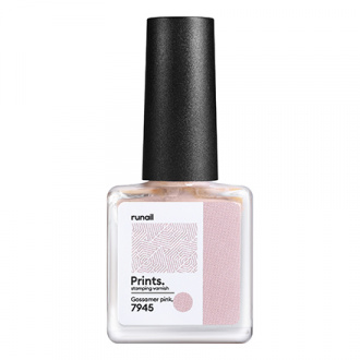 ruNail, Лак для стемпинга №7945, Gossamer Pink