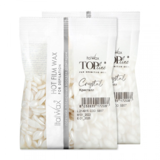 Набор, Italwax, Воск для депиляции в гранулах Top Formula Crystal, 100 г, 2 шт.