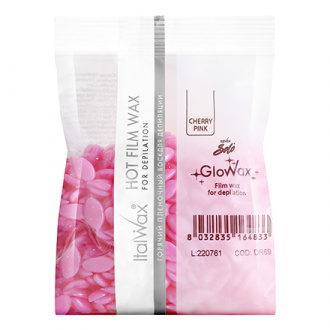 Набор, Italwax, Воск горячий (пленочный) Solo Glowax Вишня, гранулы, 100 г, 4 шт.