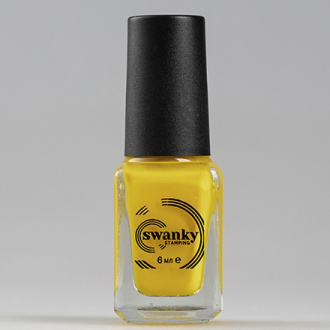 Swanky Stamping, Лак для стемпинга №S50, Lemon Chrome