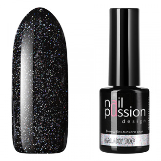 Nail Passion, Топ для гель-лака Galaxy, 10 мл