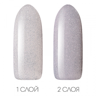 Nail Passion, База Silver Flash, 10 мл