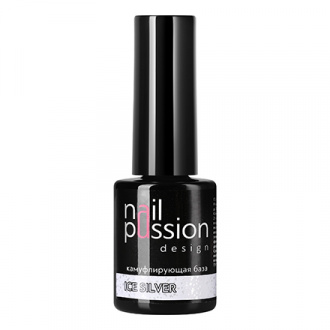 Nail Passion, База для гель-лака Ice Silver, 10 мл