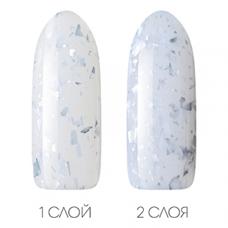 Nail Passion, База для гель-лака Ice Silver, 10 мл