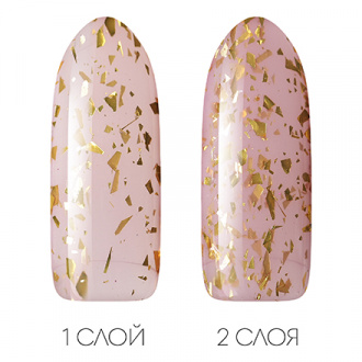 Nail Passion, База для гель-лака Tiramisu Gold, 10 мл