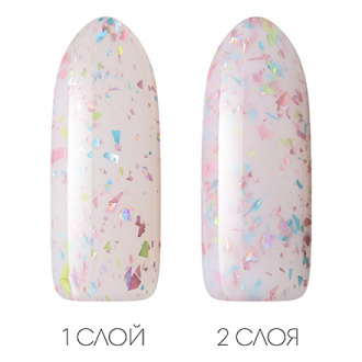 Nail Passion, База для гель-лака Pink Colorful, 10 мл