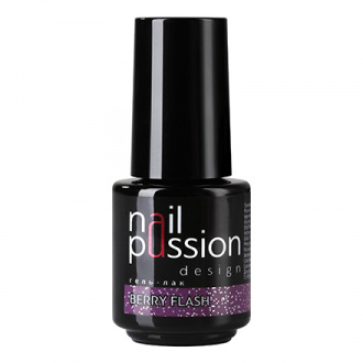 Гель-лак Nail Passion Berry Flash, 5 мл