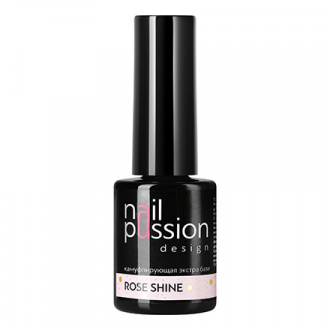 Nail Passion, База Rose Shine, 10 мл