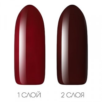 Гель-лак UNO №412 Темно-красный, Dark Red, 8 мл