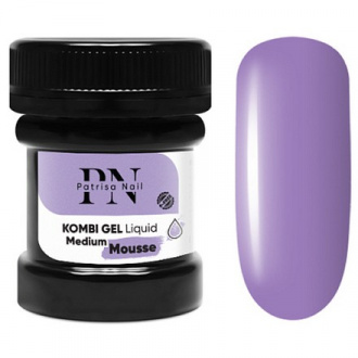 Patrisa Nail, Kombi Gel Liquid Medium Mousse, 30 мл