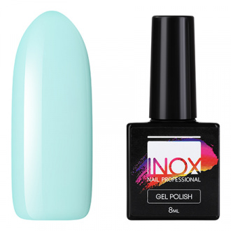 INOX nail professional, Гель-лак №028, Мятное парфе