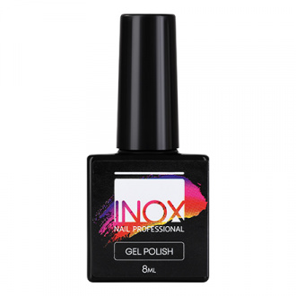 INOX nail professional, Гель-лак №080, Огни Москвы