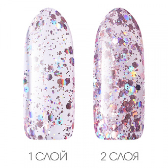 HIT gel, Гель-лак Sparkles №02