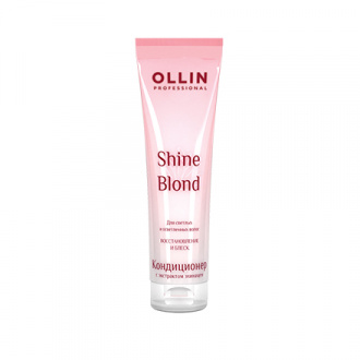 OLLIN, Набор для волос Shine Blond