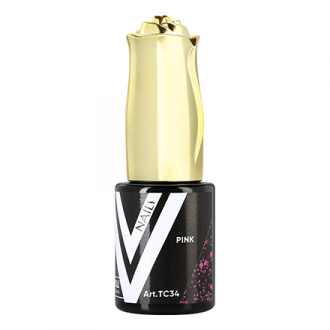 Vogue Nails, Топ для гель-лака Fleck Pink, 10 мл