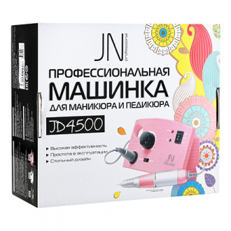 JessNail, Машинка для маникюра и педикюра JD4500, красная