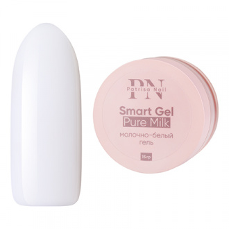 Patrisa Nail, Камуфлирующий гель Smart, Pure Milk, 15 г