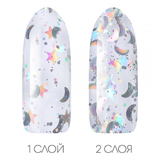 Patrisa Nail, Гель для дизайна Galaxy Lunar