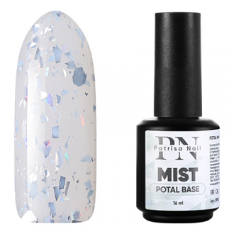 Patrisa Nail, Каучуковая база Potal Mist, 16 мл