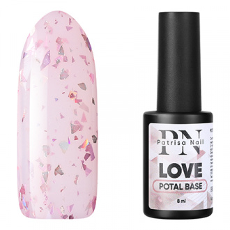 Patrisa Nail, Каучуковая база Potal Love, 8 мл