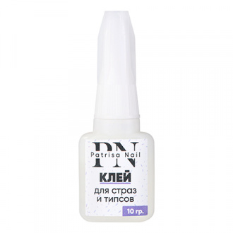 Patrisa Nail, Клей для типсов с кисточкой, 10 г