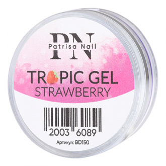 Patrisa Nail, Гель для дизайна Tropic Strawberry, 5 г