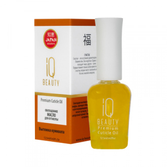 IQ Beauty, Обогащённое масло для кутикулы Premium Cuticle Oil, 12,5 мл