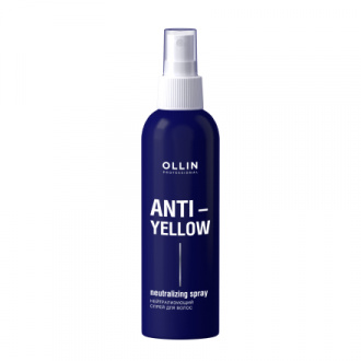 OLLIN, Нейтрализующий спрей Anti-Yellow, 150 мл